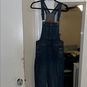 Stylish Blue Denim Overalls